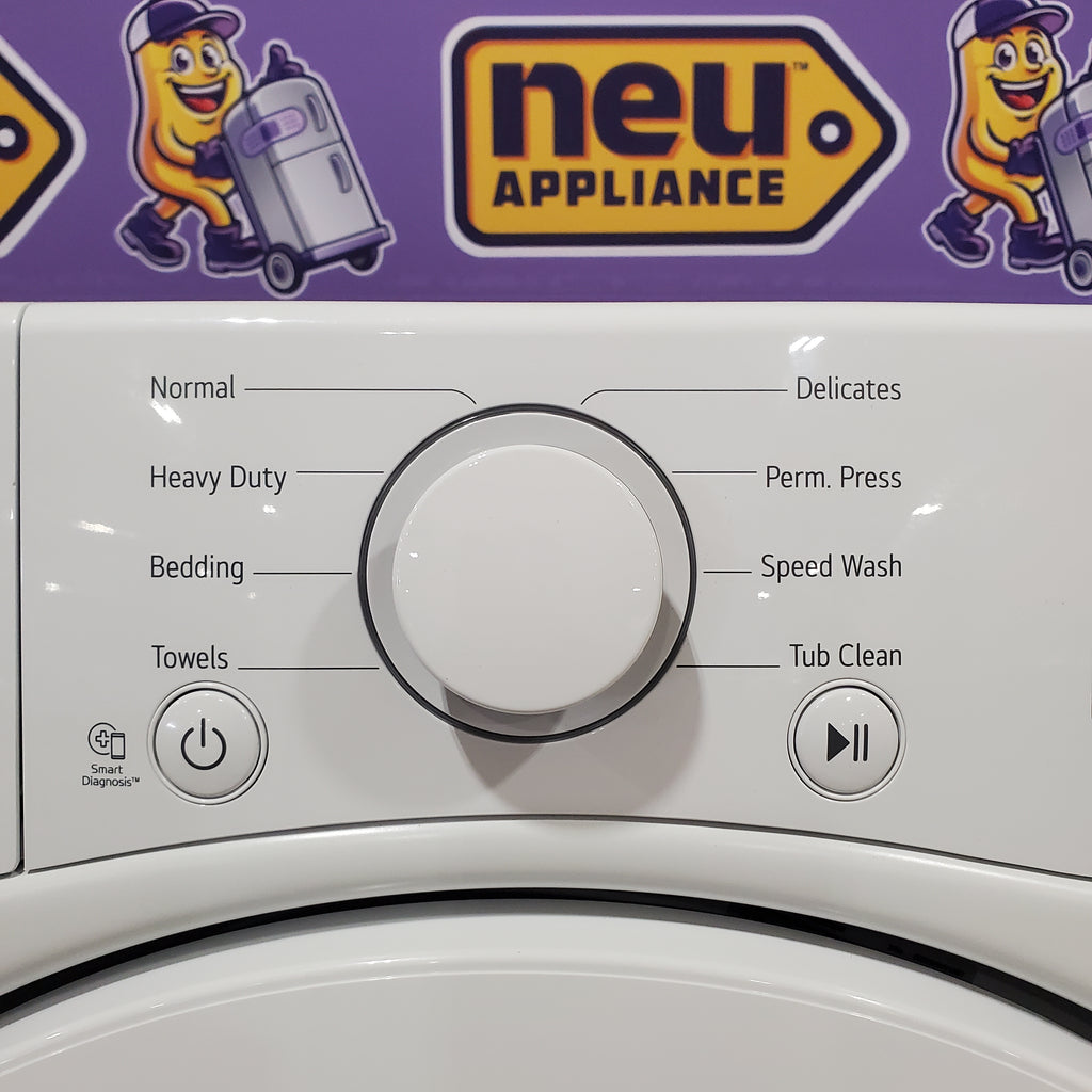 Pictures of LG White Ultra Large Capacity Front Load 4.5 Cu. Ft. Washer with ColdWash Technology WM3400CW - Scratch and Dent (Minor) - Neu Appliance Outlet - Discount Appliance Outlet in Austin, Tx
