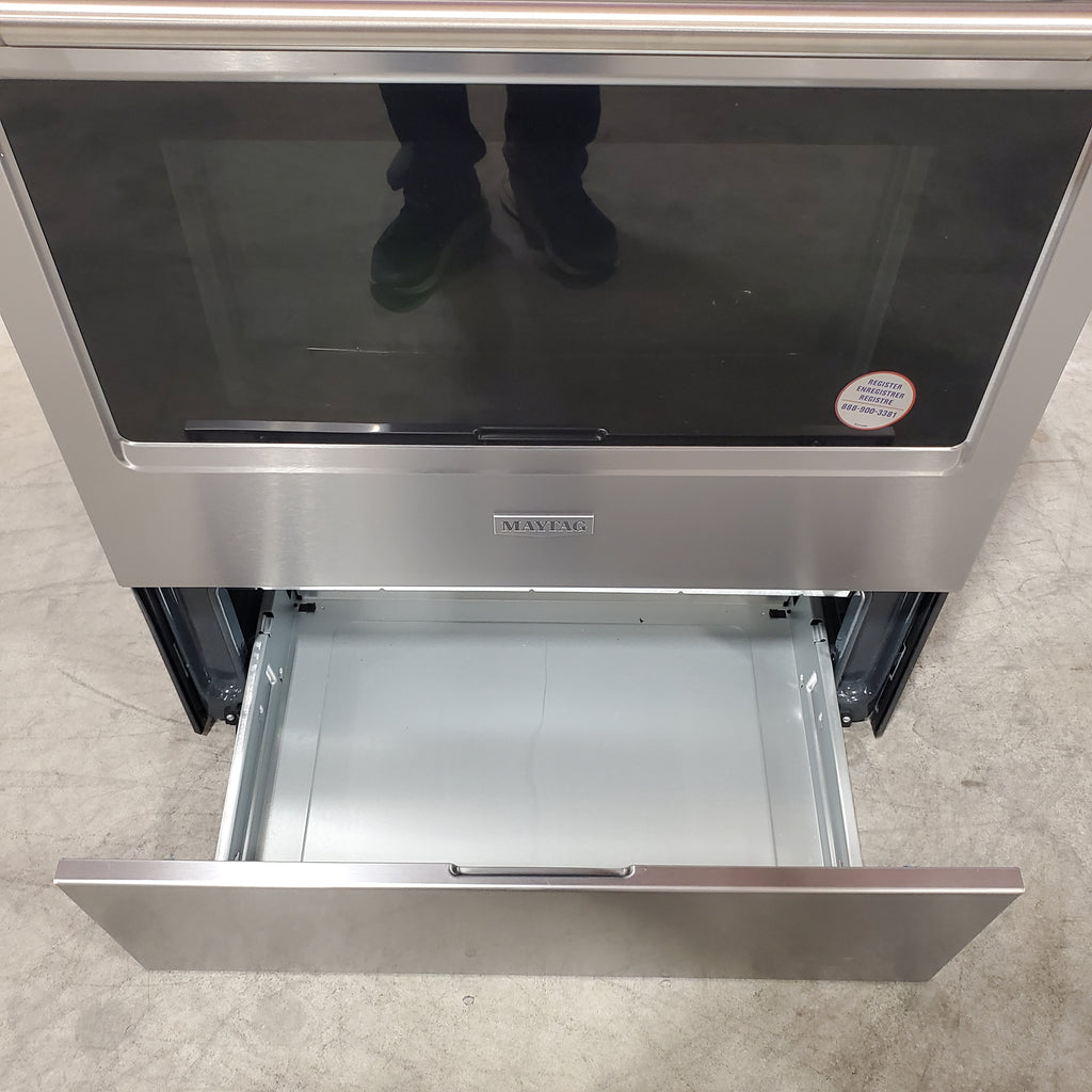 Pictures of Maytag 5.3 cu. ft. Electric Range With Grill Mode 7SD709 - MFES8030RZ - Scratch & Dent (Minor) - Neu Appliance Outlet - Discount Appliance Outlet in Austin, Tx