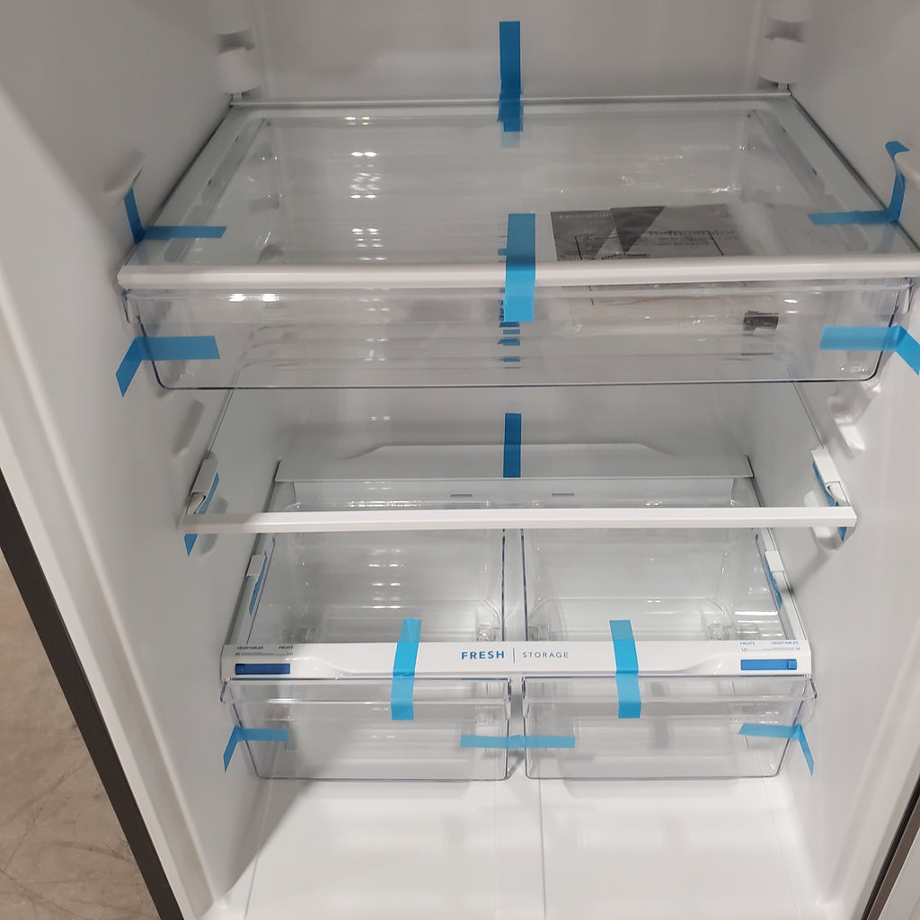 Pictures of Frigidaire 20.0 Cu. Ft. Top Freezer Refrigerator in Stainless Steel LFTR2045VF - Open Box - Neu Appliance Outlet - Discount Appliance Outlet in Austin, Tx