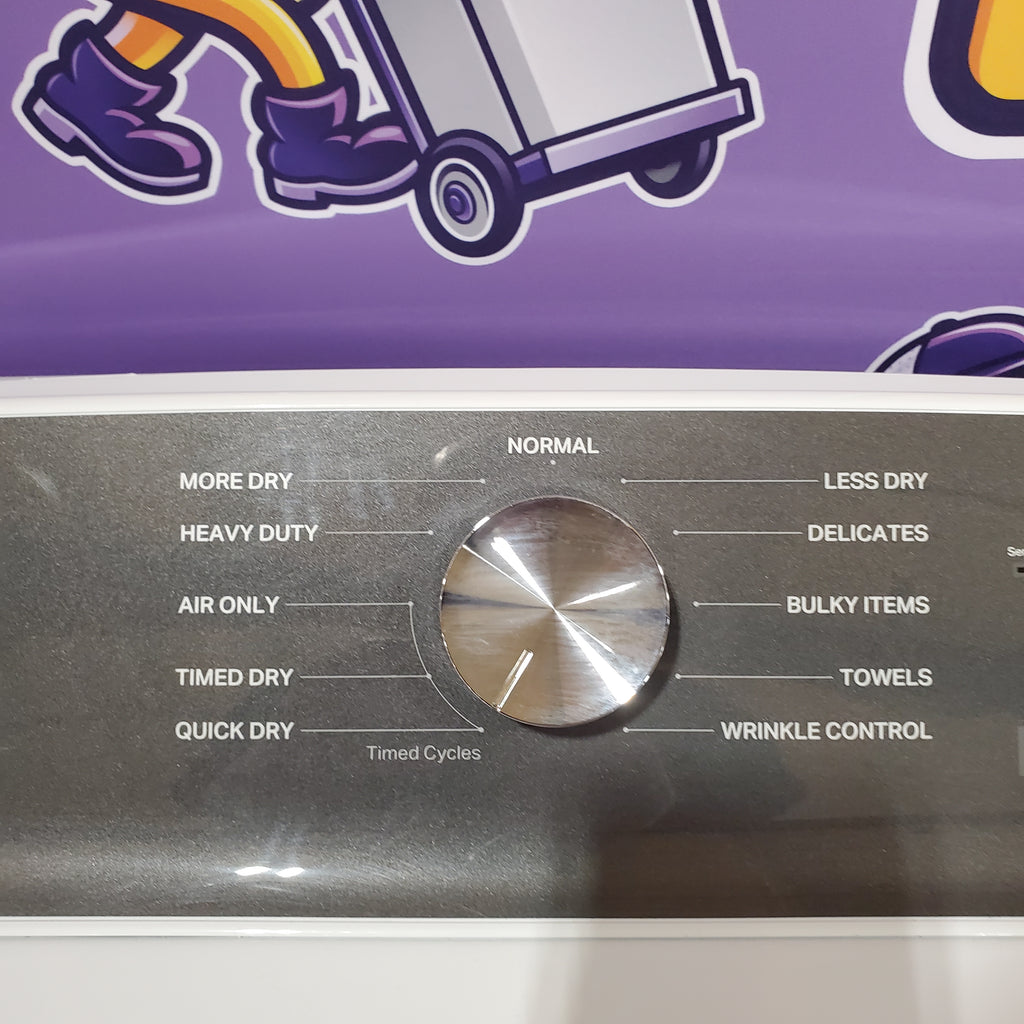 Pictures of Whirlpool Top Load 4.7 Cu. Ft. Washer in White with 2-in-1 Removable Agitator WTW5057LW - Scratch & Dent - Minor and Whirlpool 7.0 Cu. Ft. Long Vent Electric Moisture Sensing Dryer WED500CMW - Open Box - Neu Appliance Outlet - Discount Appliance Outlet in Austin, Tx