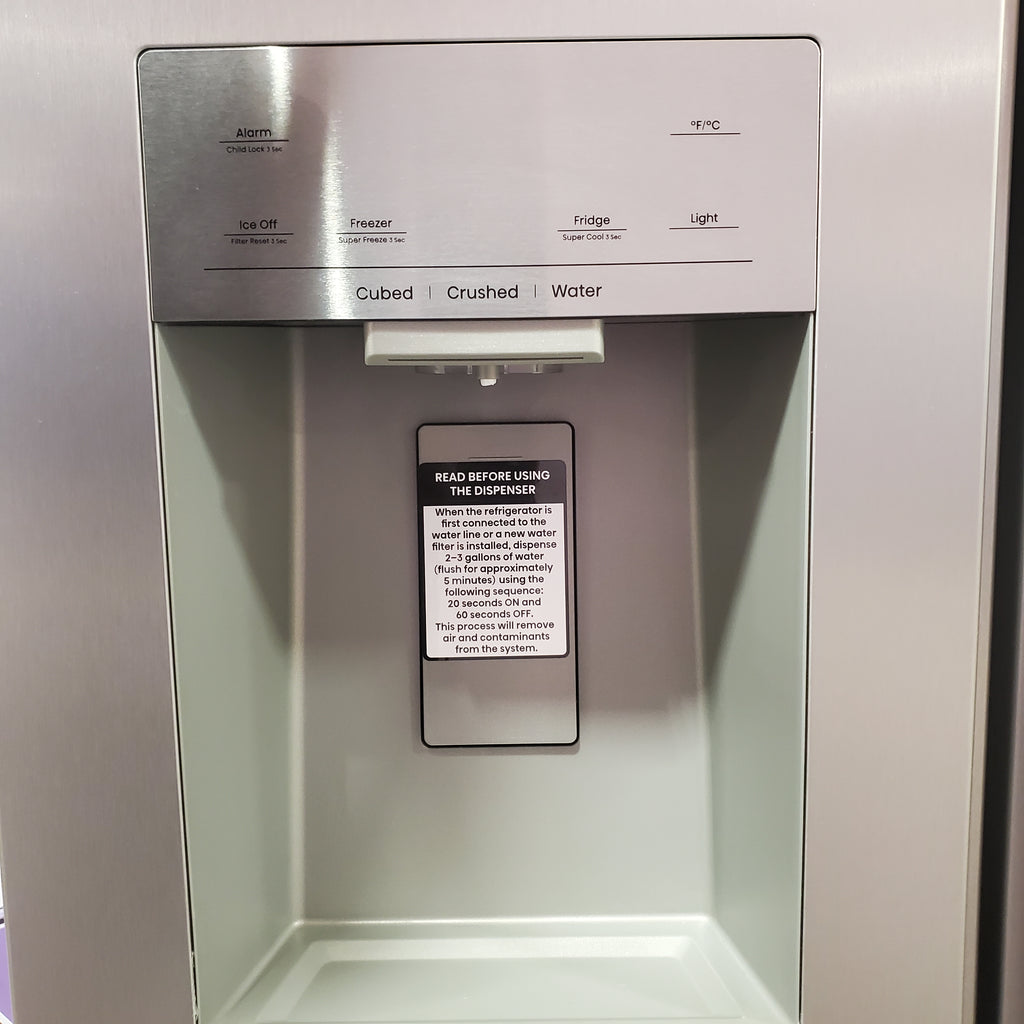 Pictures of Hisense 29.1 cu. ft. Standard Depth Side by Side Refrigerator Stainless Steel 22132SD127 - HRS290P5FSE - Scratch & Dent (Moderate) - Neu Appliance Outlet - Discount Appliance Outlet in Austin, Tx