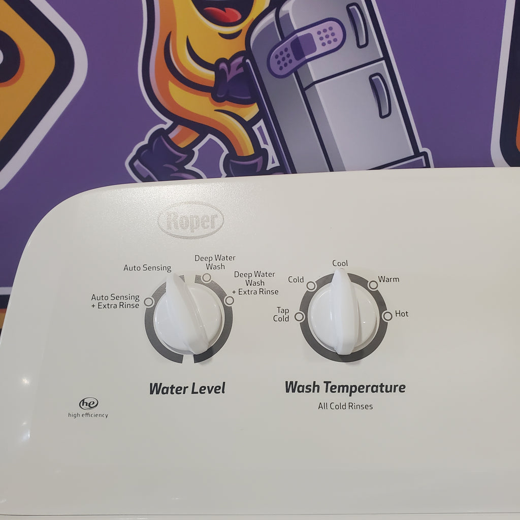 Pictures of Roper White 3.5 Cu. Ft. Top Load High Efficiency Washer with Agitator RTW4516FW - Certified Refurbished - Neu Appliance Outlet - Discount Appliance Outlet in Austin, Tx