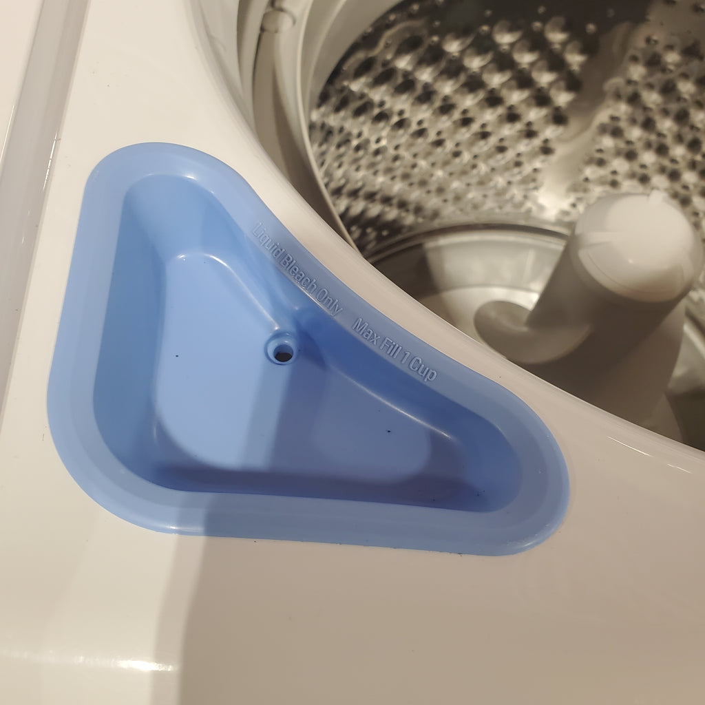 Pictures of LG Top Load 4.1 Cu. Ft. Washer with TurboDrum Technology in White WT6105CW - Certified Refurbished and LG 7.3 Cu. Ft. Electric Rear Control Ultra Large Capacity Dryer in White with Sensor Dry 16109 - DLE6100W - Open Box - Neu Appliance Outlet - Discount Appliance Outlet in Austin, Tx