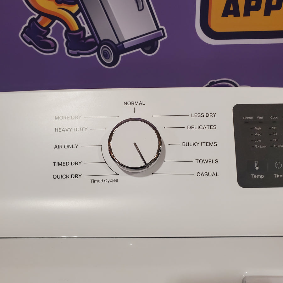 Whirlpool 7.0 cu. ft. Vented Front Load Gas Dryer in White with Adaptive Dry 25136SD622 - WGD4107SW - Scratch & Dent (Moderate)