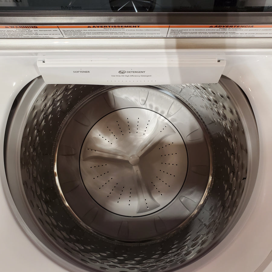 Maytag Top Load 4.8 cu ft Washer with Deep Fill and Slow-Close Glass Lid 30134SD178 - MVW6200KW - Scratch & Dent (Moderate)