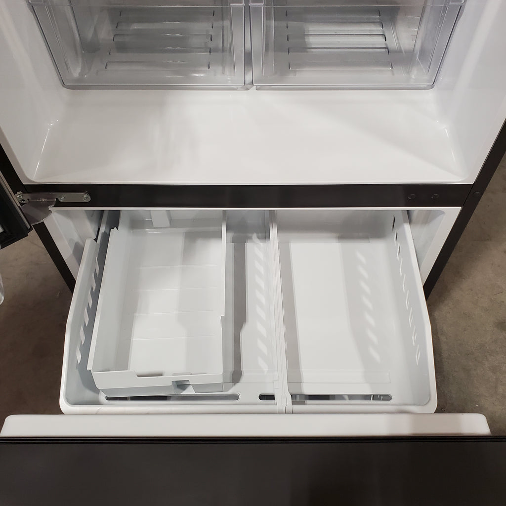 GE® ENERGY STAR® 24.8 Cu. Ft. 33 in. Bottom-Freezer Drawer Refrigerator 25137SD700 - GDE25EYKFS - Scratch & Dent (Moderate)