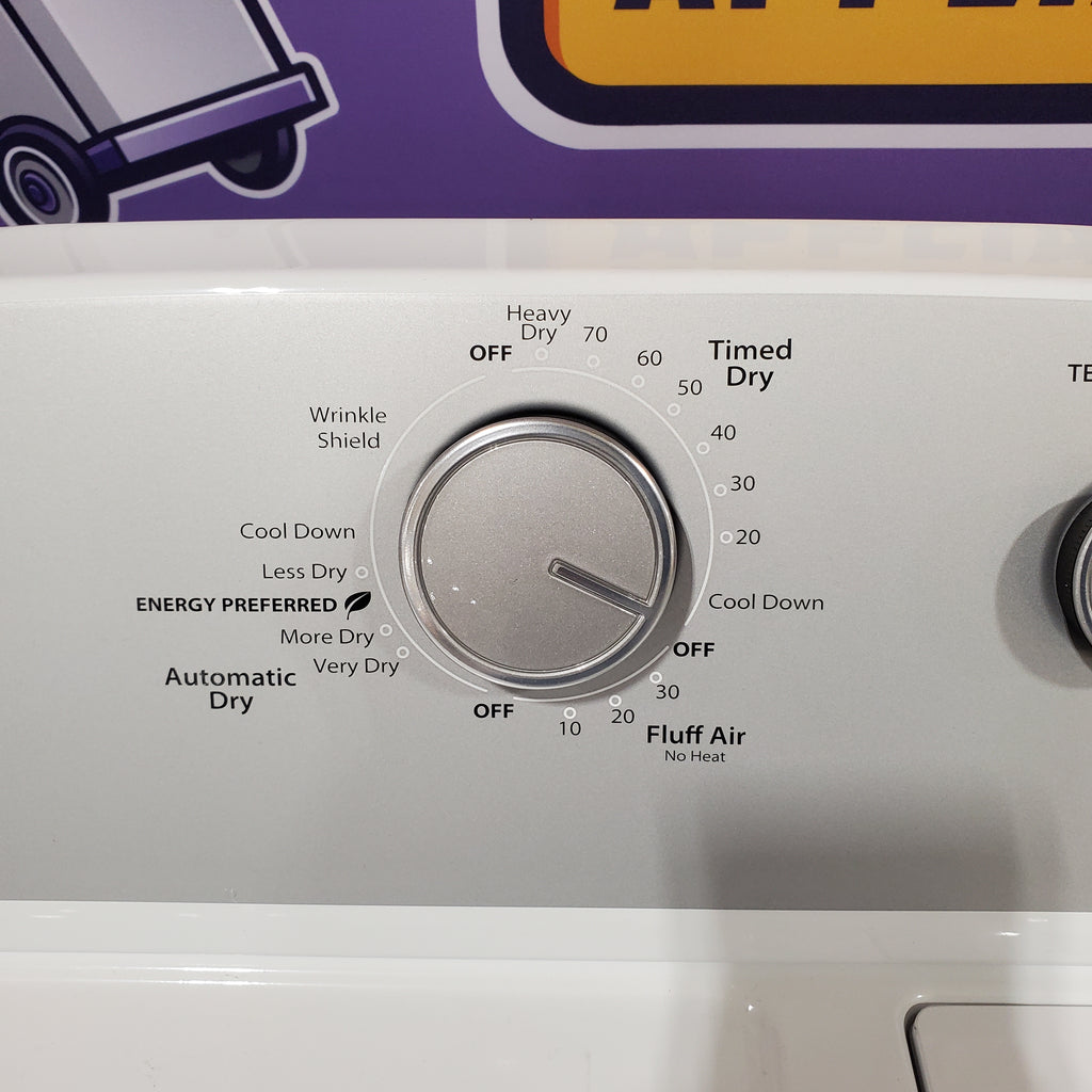 Pictures of Whirlpool White Vented Gas 7 Cu. Ft. Dryer with AutoDry and Reversible Door WGD4815EW - Scratch and Dent (Minor) - Neu Appliance Outlet - Discount Appliance Outlet in Austin, Tx