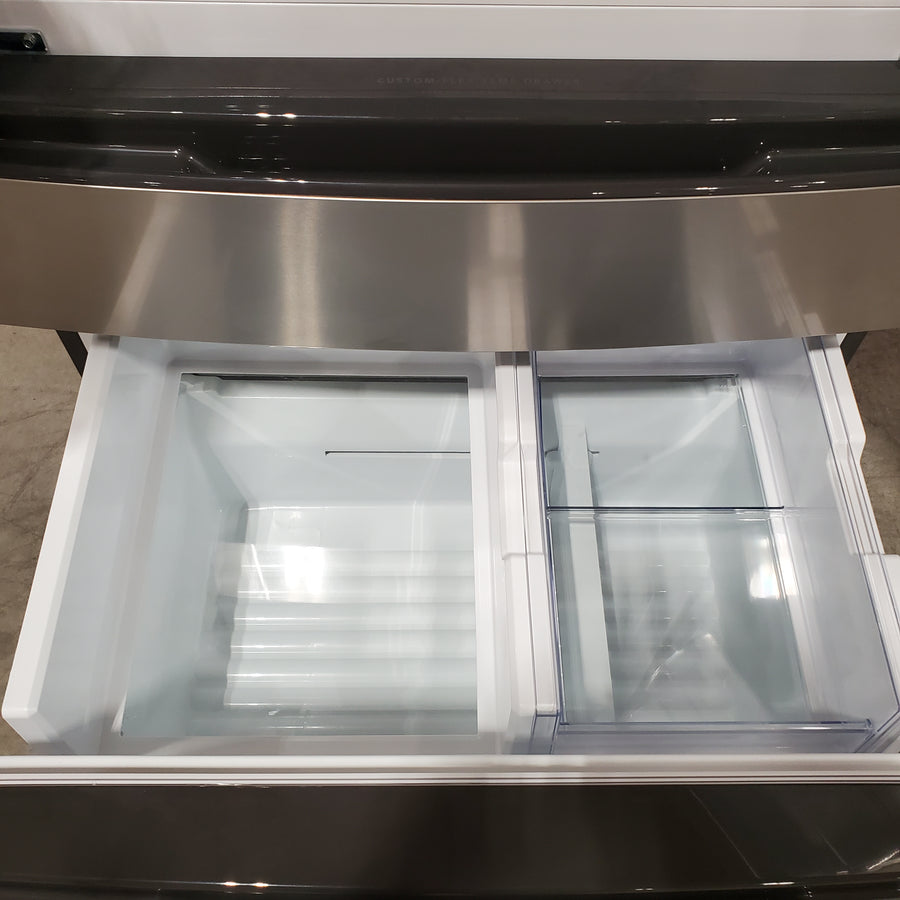 Frigidaire Gallery 26 Cu. Ft. Standard-Depth 4-Door French Door Refrigerator in Fingerprint Resistant Stainless Steel 20534SD708 - GRMS2773AF - Scratch & Dent (Moderate)