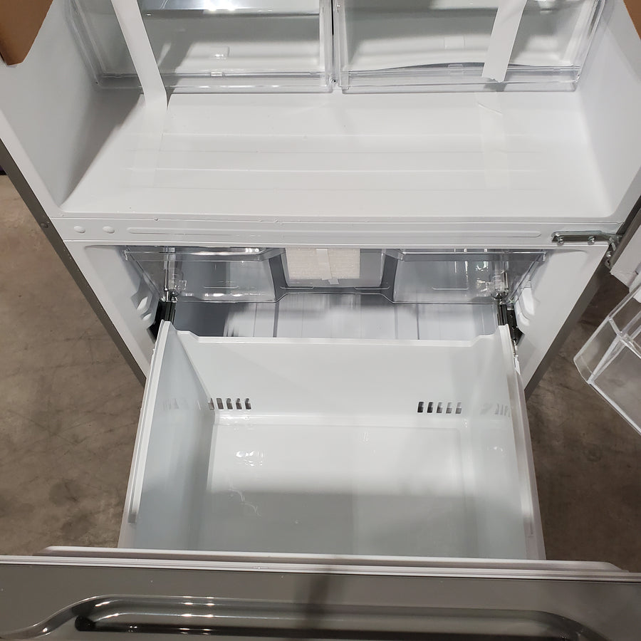 Vissani 18.7 cu. ft. Bottom Freezer Refrigerator in Stainless Steel MDBF18SS - Scratch & Dent (Major)