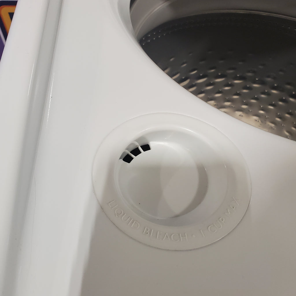 Pictures of Maytag White Top Load 5.3 Cu. Ft. Washer with Power Impeller MVWB835DW - Certified Refurbished - Neu Appliance Outlet - Discount Appliance Outlet in Austin, Tx