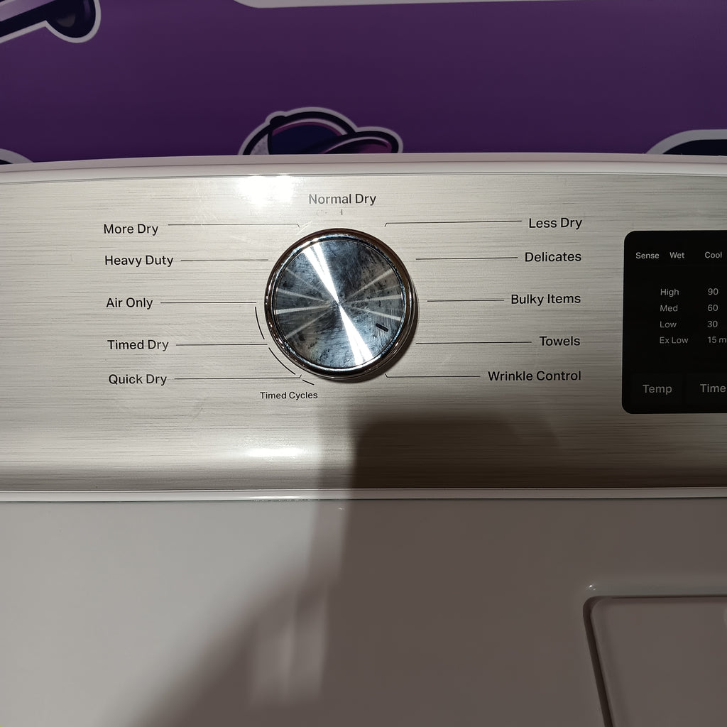 Pictures of Maytag 7.0 cu. ft Top Load Gas Dryer with Moisture Sensing 30131SD7 - MGD6200KW - Scratch and Dent (Minor) - Neu Appliance Outlet - Discount Appliance Outlet in Austin, Tx