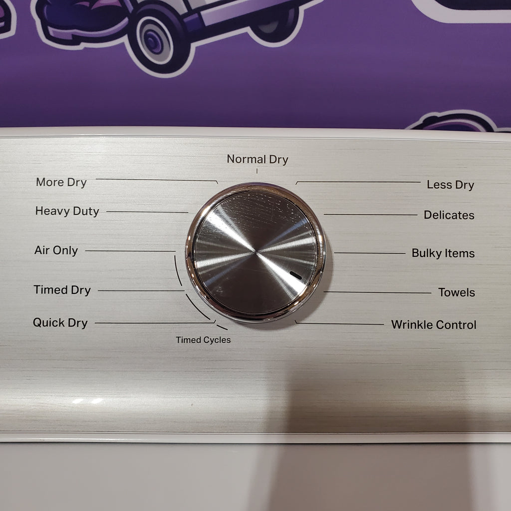 Pictures of Maytag 7.0 cu ft Electric Dryer with Moisture Sensing and Quick Dry Cycle 30132SD59 - MED6200KW - Scratch & Dent (Moderate) - Neu Appliance Outlet - Discount Appliance Outlet in Austin, Tx