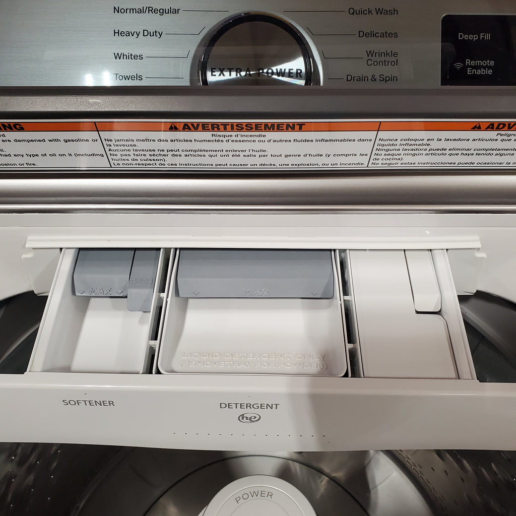 Pictures of Maytag 4.7 cu. ft. Smart Top Load Washing Machine with Extra Power Button and Deep Fill Option 1CR02067 - MVW6230HW - Certified Refurbished - Neu Appliance Outlet - Discount Appliance Outlet in Austin, Tx