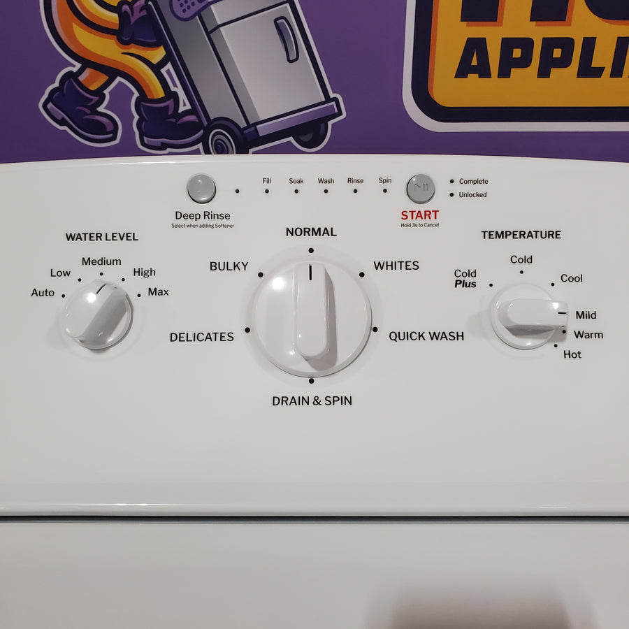 Hotpoint® 4.0 cu. ft. Capacity Washer with Cold Plus and Water Level Control 251313SD1061 - HTW265ASWWW - Scratch & Dent (Major)