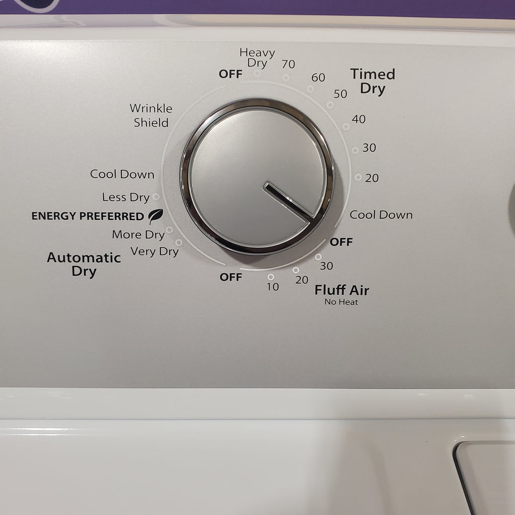 Pictures of HE Whirlpool 3.5 cu. ft. Top Load Washing Machine with Deep Water Wash WTW4816FW and 7 cu. ft. Electric Dryer with AutoDry WED4815EW- Scratch & Dent - Minor - Neu Appliance Outlet - Discount Appliance Outlet in Austin, Tx