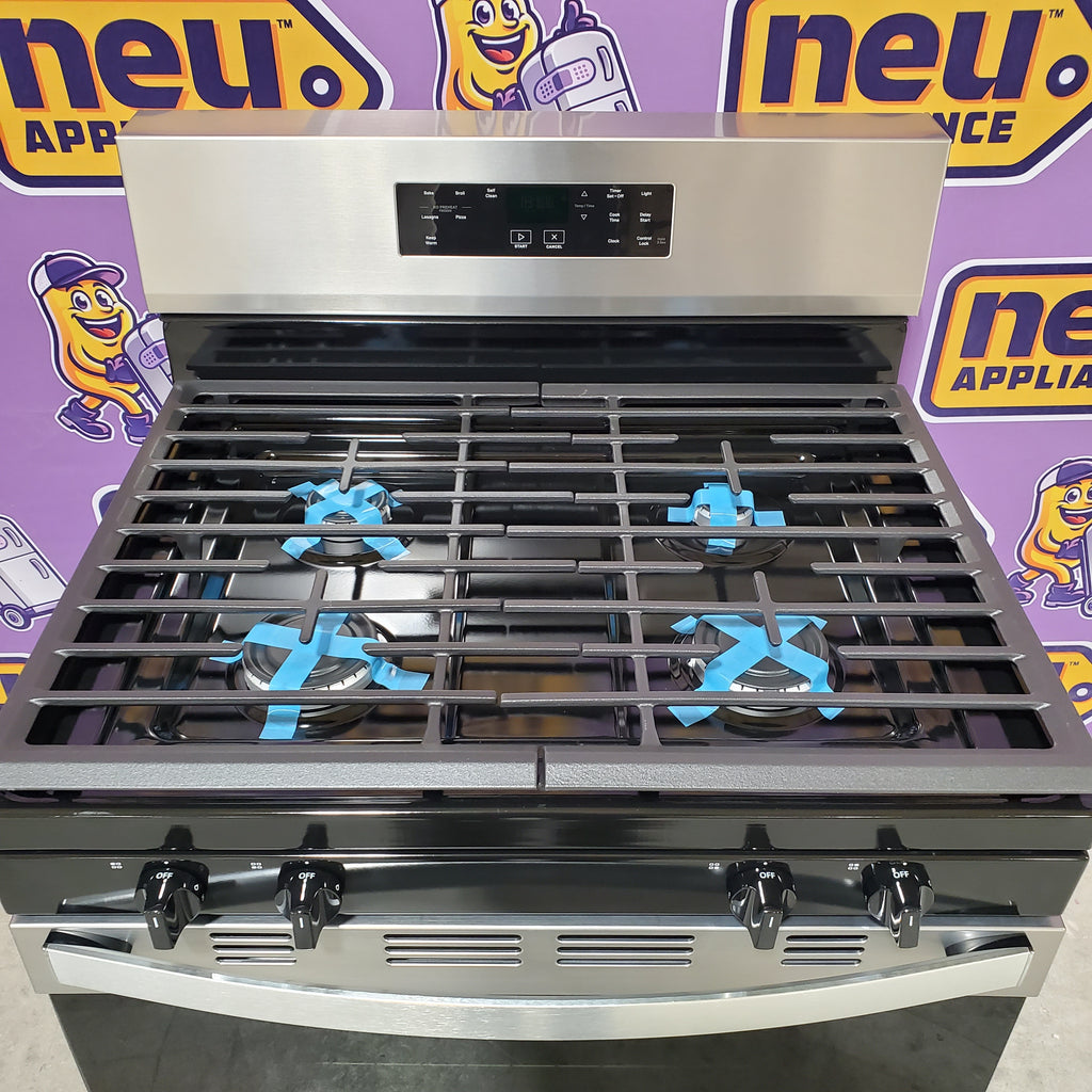 Pictures of Whirlpool 30-inch Self Clean Gas Range with No Preheat Mode WFGS3530RS - Scratch & Dent (Minor) - Neu Appliance Outlet - Discount Appliance Outlet in Austin, Tx