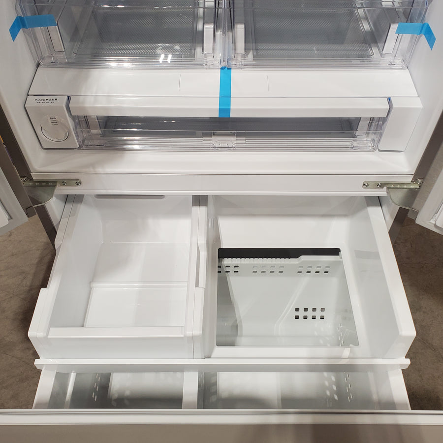 Frigidaire 29 Cu. Ft. Standard-Depth French Door Refrigerator in Stainless Steel 20132SD377 - FRFN2813AF - Scratch & Dent (Moderate)