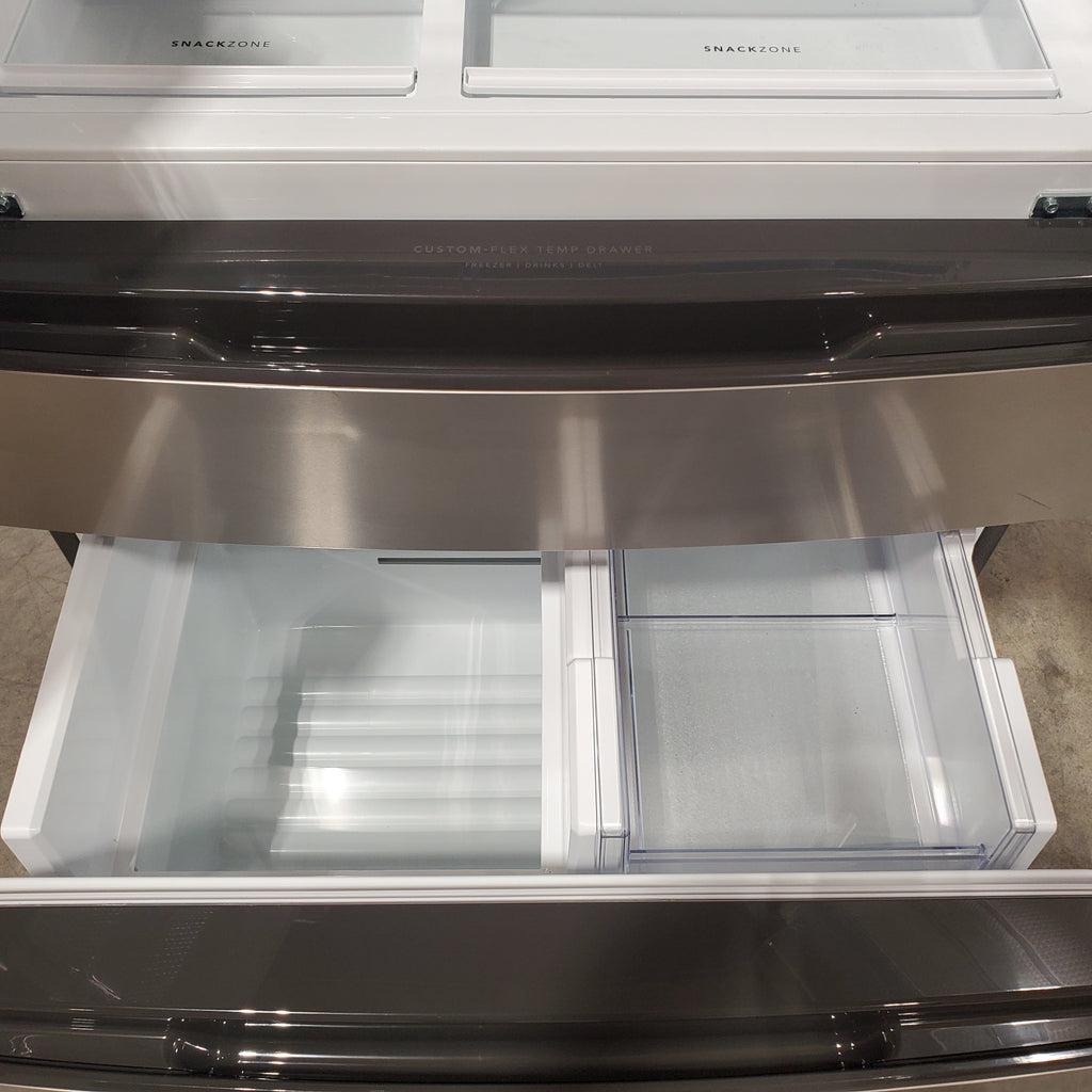 Pictures of Frigidaire 26 Cu. Ft. Standard-Depth 4-Door French Door Refrigerator 20331SD301 - FRMS274TAV - Scratch & Dent (Major) - Neu Appliance Outlet - Discount Appliance Outlet in Austin, Tx