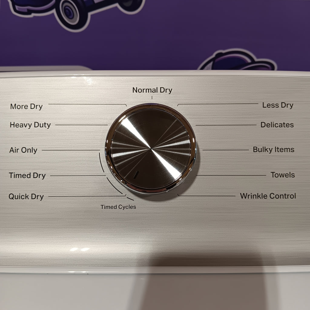 Pictures of Maytag 7.0 cu ft Electric Dryer with Moisture Sensing and Quick Dry Cycle 30131SD5 - MED6200KW - Scratch & Dent (Minor) - Neu Appliance Outlet - Discount Appliance Outlet in Austin, Tx