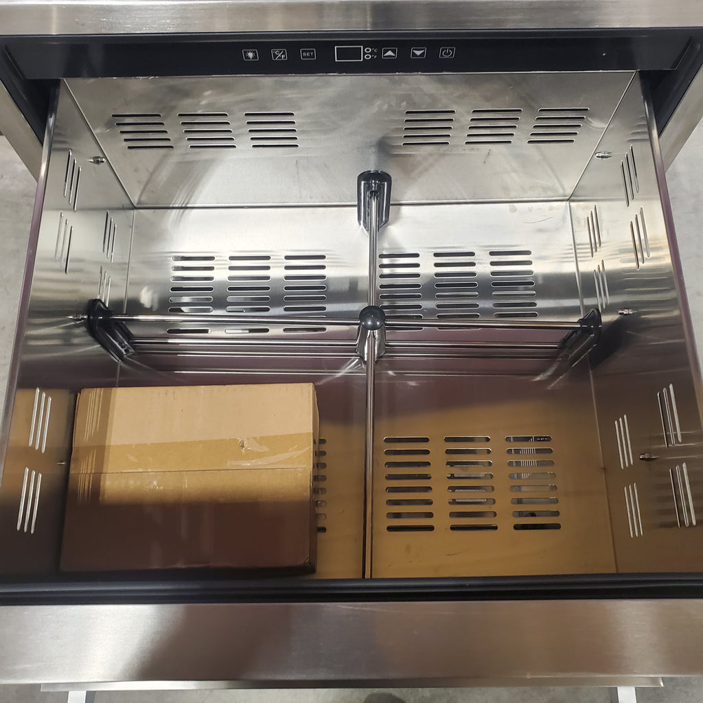 SOZT 23.4 in. 4.9 cu.ft. Double Drawer Fridge Weatherproof Outdoor Beverage Cooler in Stainless Steel 25133SD519 - YD24 - Scratch & Dent (Minor)