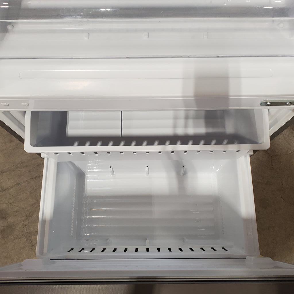 Mora 17.2 cu. ft. Counter Depth Bottom Freezer Refrigerator with LED Interior Lighting 30134SD205 - MRB172N6ASE - Scratch & Dent (Moderate)