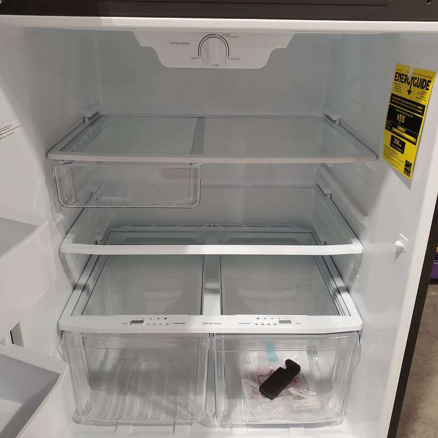 GE® ENERGY STAR® 21.1 Cu. Ft. Top-Freezer Refrigerator 31133SD127 - GTE21GSHSS - Scratch & Dent (Major)