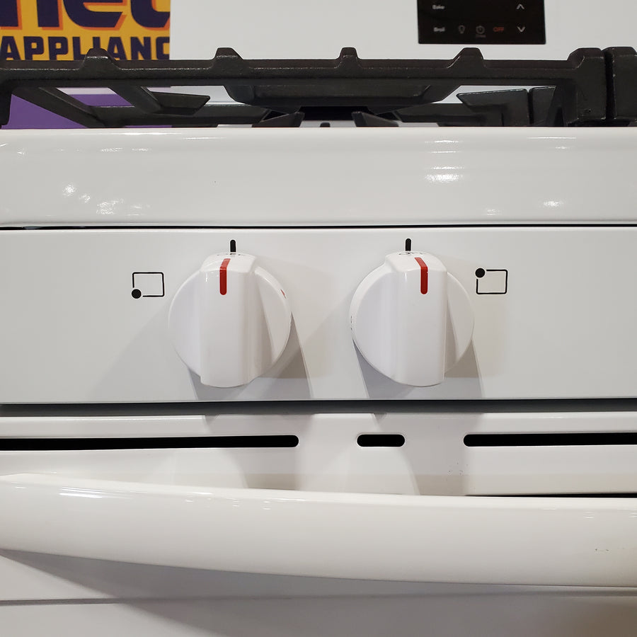 Frigidaire 5 Burner Gas Range with Even Baking Technology in White FCRG3052BW - Scratch & Dent (Minor)