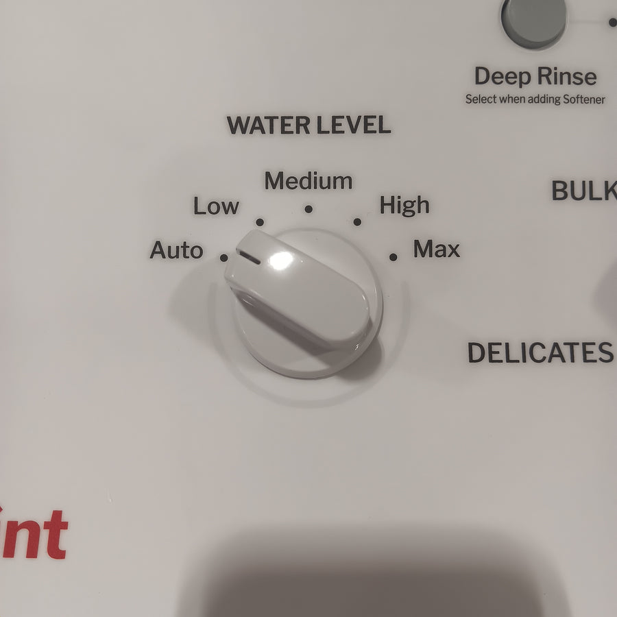 Hotpoint® 4.0 cu. ft. Capacity Washer with Cold Plus and Water Level Control HTW265ASWWW - Scratch & Dent (Major) and Hotpoint 6.2 cu. ft. Capacity Electric Dryer with Up To 120 ft. Venting and Shallow Depth 16184 - HTX26EASWWW - Scratch & Dent (Minor)