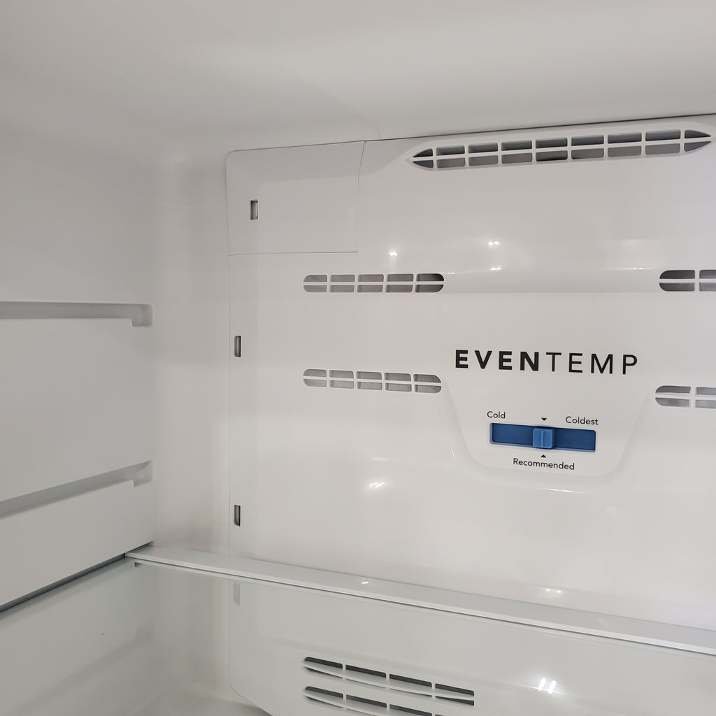 Pictures of Frigidaire 30 in. Width 18.3 cu. ft. Top Freezer Refrigerator with EvenTemp Cooling System in White 3SD1049 - FFTR1835VW - Scratch & Dent (Moderate) - Neu Appliance Outlet - Discount Appliance Outlet in Austin, Tx