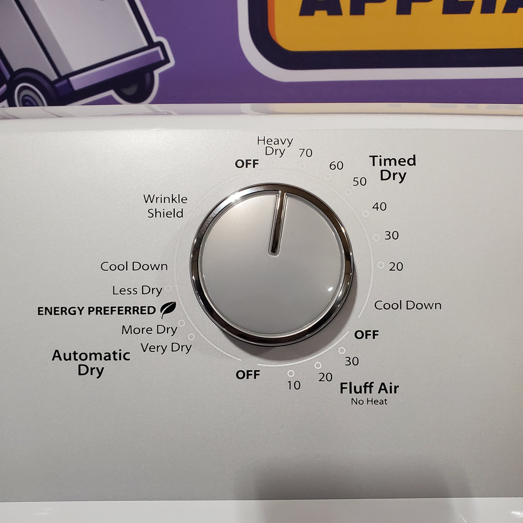 Pictures of Whirlpool White Electric Extra Large 7.0 Cu. Ft. Dryer with Wrinkle Shield 22136SD263 - WED4815EW - Open Box - Neu Appliance Outlet - Discount Appliance Outlet in Austin, Tx