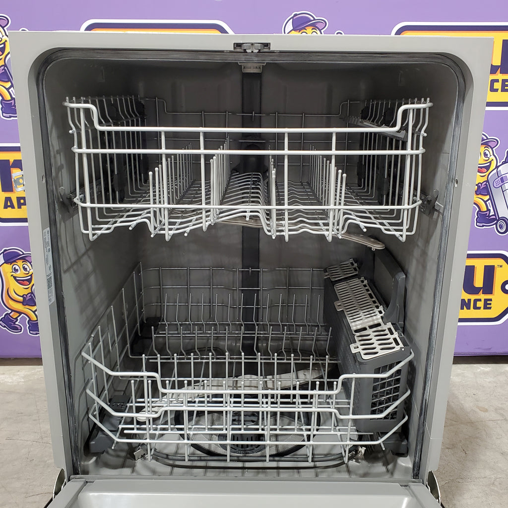 Pictures of GE Top Control Built-In Plastic Tub Dishwasher with Sanitize Cycle and 52 dBA in Stainless Steel 25137SD719 - GDT550PYRFS - Scratch & Dent (Major) - Neu Appliance Outlet - Discount Appliance Outlet in Austin, Tx