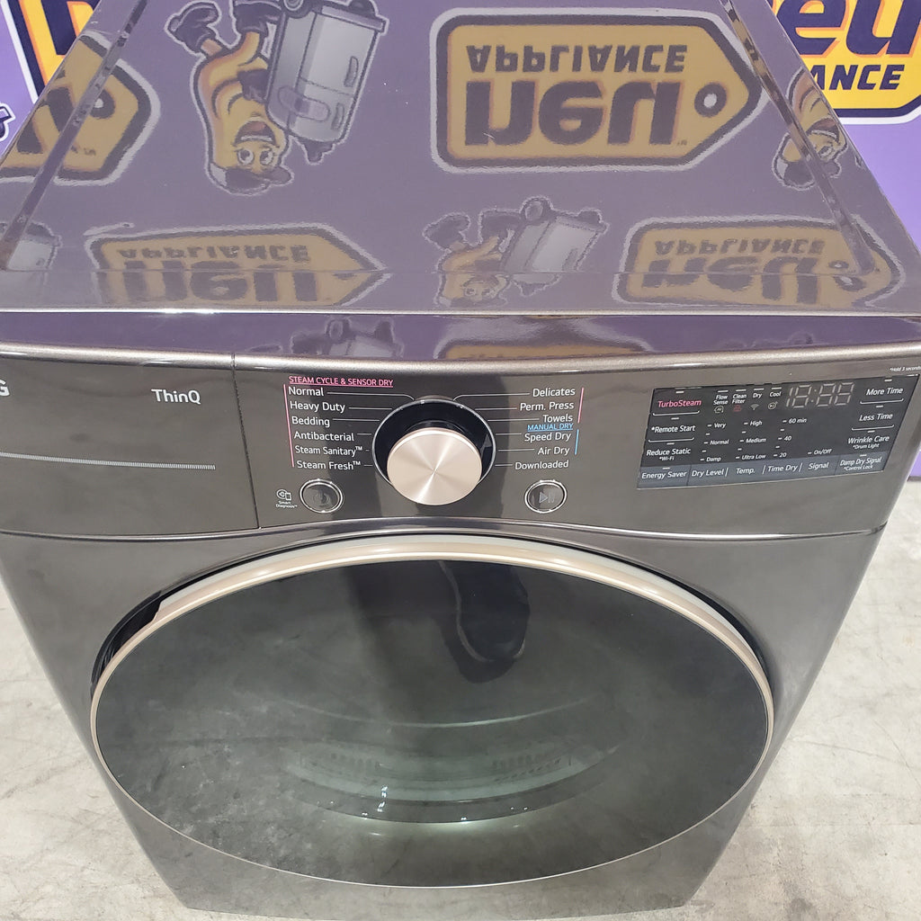 LG Smart Front Load 4.5 Cu. Ft. Washer with TurboWash 360 Technology WM4000HBA - Scratch & Dent (Minor) and LG Smart Wi-Fi Enabled Front Load Electric 7.4 Cu. Ft. Dryer with TurboSteam and Built-In Intelligence 16034 - DLEX4000B - Scratch & Dent (Minor)
