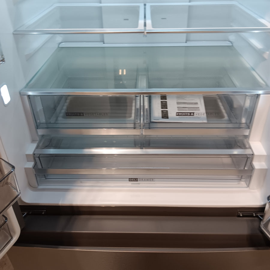 Whirlpool French Door Refrigerator in Fingerprint Resistant Stainless Finish with In-Door Water and Ice Maker - 30 cu. ft. WRFF3536SZ - Scratch & Dent (Moderate)