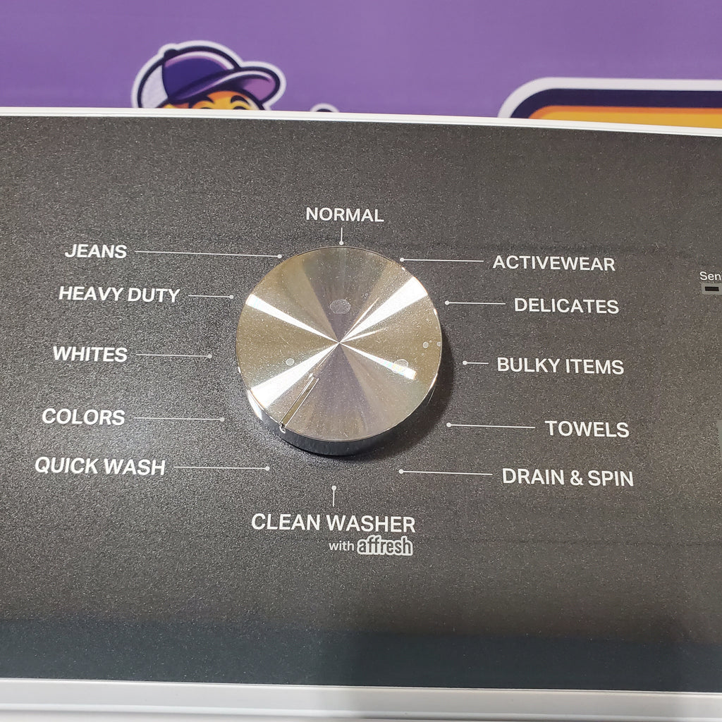 Pictures of Whirlpool Top Load Impeller 4.6 Cu. Ft. Washer with Built-In Faucet WTW5010LW and Whirlpool Top Load Electric Moisture Sensing 7.0 Cu. Ft. Dryer with Steam WED5050LW - Scratch and Dent (Minor) - Neu Appliance Outlet - Discount Appliance Outlet in Austin, Tx