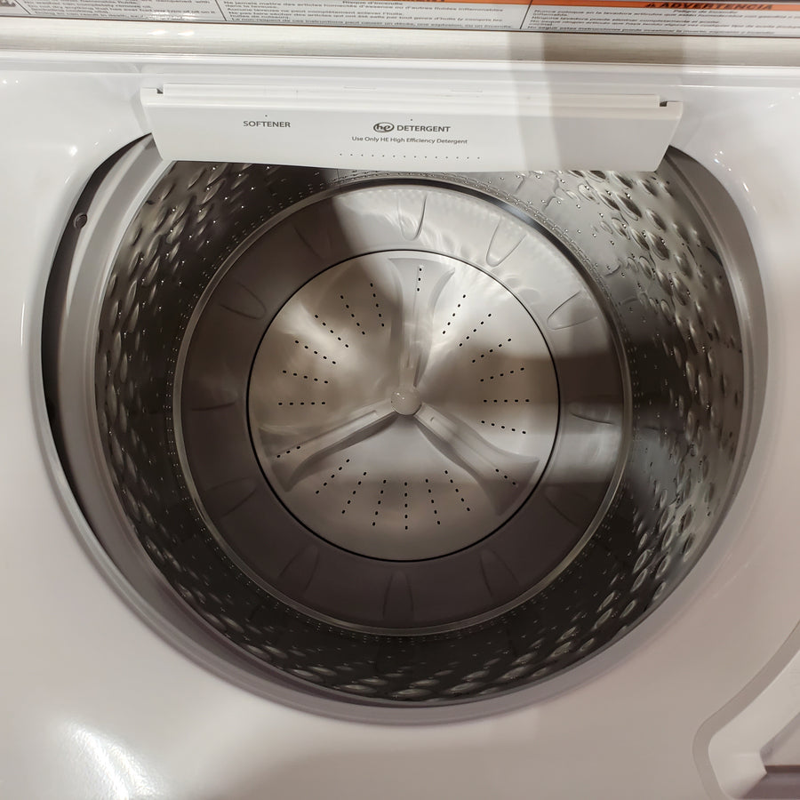 Maytag Top Load 4.8 cu ft Washer with Deep Fill and Slow-Close Glass Lid 30134SD175 - MVW6200KW - Scratch & Dent (Minor)