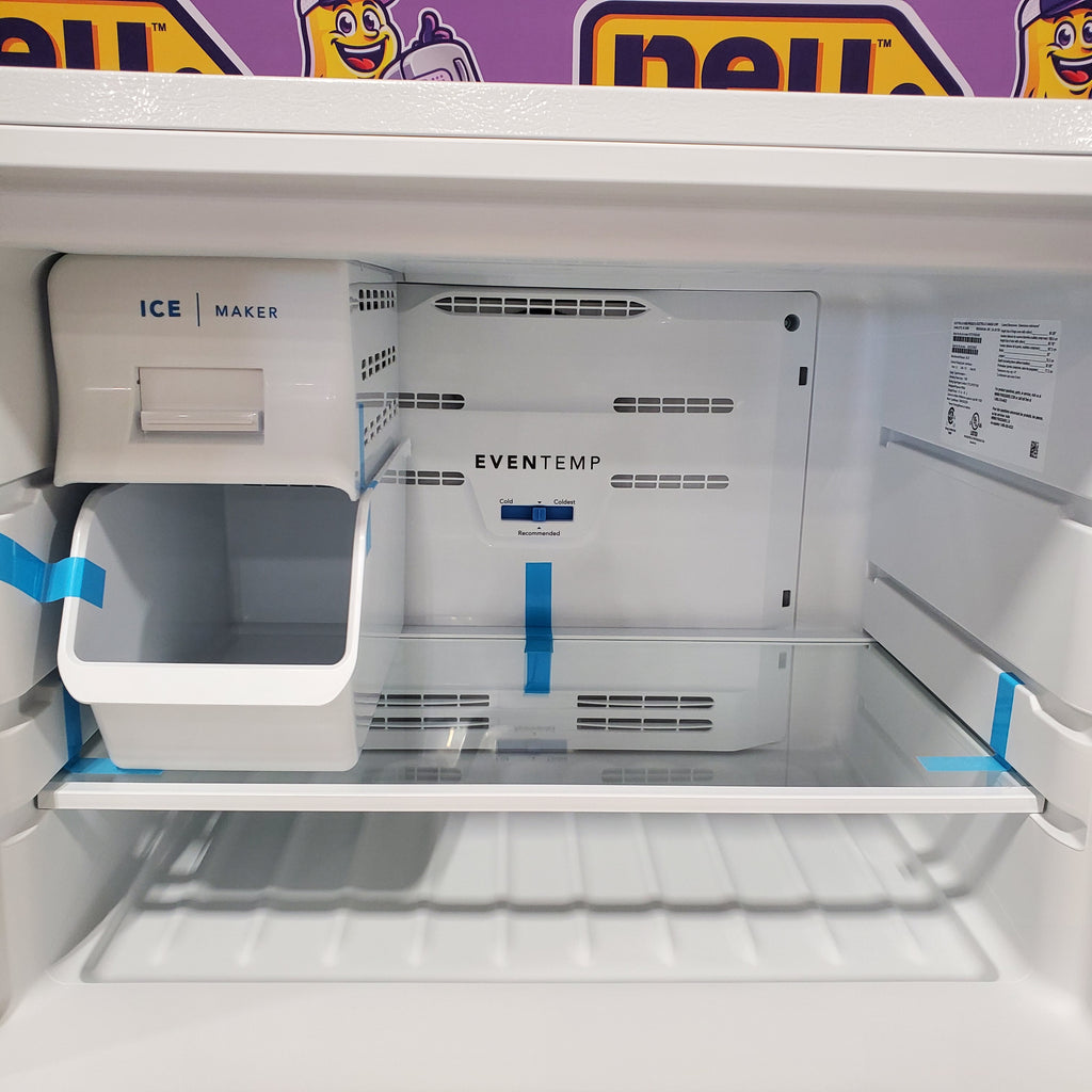 Frigidaire 18.3-cu ft Garage Ready Top-Freezer Refrigerator in White 3SD660  - FRTD1830AW - Scratch & Dent (Minor)