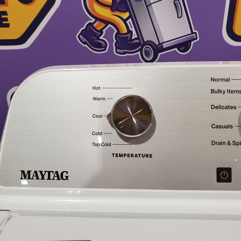 Pictures of Maytag Top Load 4.5 Cu. Ft. Washer with Deep Fill in White 22131SD76 - MVW4505MW - Scratch & Dent (Minor) - Neu Appliance Outlet - Discount Appliance Outlet in Austin, Tx