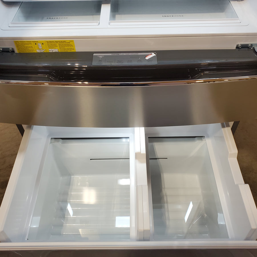Frigidaire Gallery 26 Cu. Ft. Standard-Depth 4-Door French Door Refrigerator in Fingerprint Resistant Stainless Steel GRMS2773AF - Scratch & Dent (Moderate)