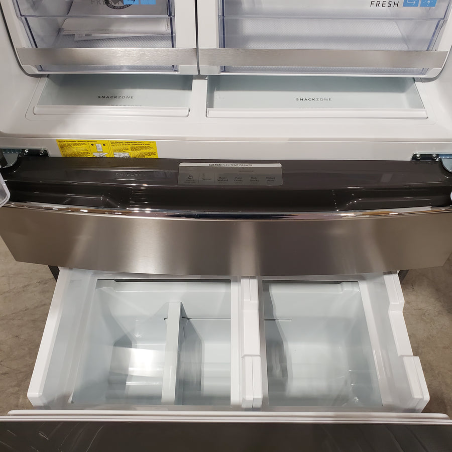 Frigidaire Gallery 22 Cu. Ft. 4-Door Counter-depth French Door Refrigerator with Ice Maker (Fingerprint Resistant Stainless Steel) ENERGY STAR 22134SD221 - GRMC2273CF - Scratch & Dent (Moderate)