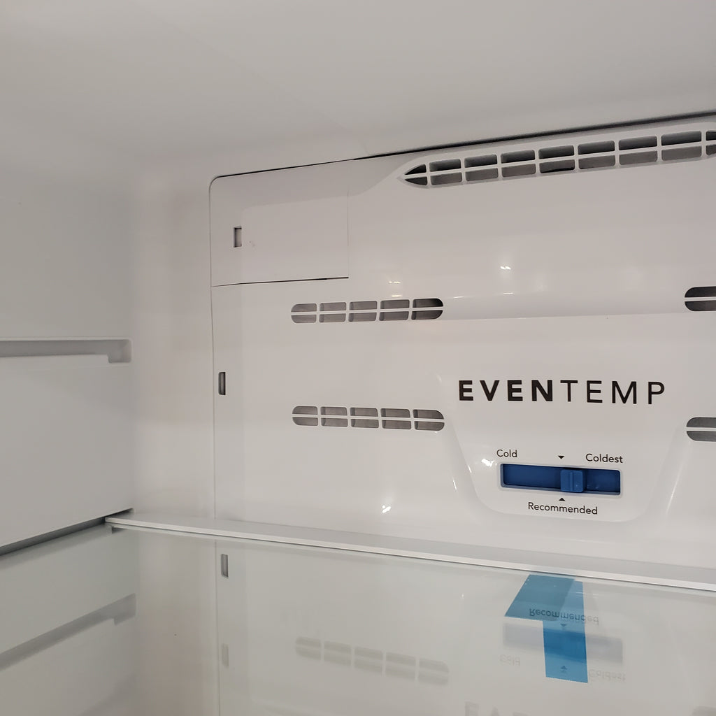 Frigidaire 30" Wide 20 cu ft Top Freezer Refrigerator with EvenTemp™ Cooling System in Stainless Steel FFTR2045VS - Scratch & Dent (Major)