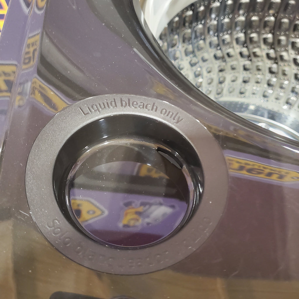 Samsung 5.0 cu. ft. Capacity Top Load Washer with Active WaterJet in Brushed Black WA50R5200AV - Certified Refurbished and Samsung Brushed Black 7.4 cu. ft. Smart Electric Dryer with Sensor Dry 16114 - DVE47CG3500V - New in Box