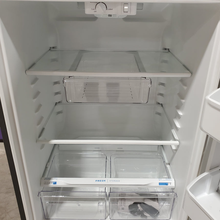 Frigidaire 18.3 cu. ft. 30" Wide Top Freezer Refrigerator with EvenTemp Cooling System 31132SD80 - FFTR1835VS - Scratch & Dent (Moderate)