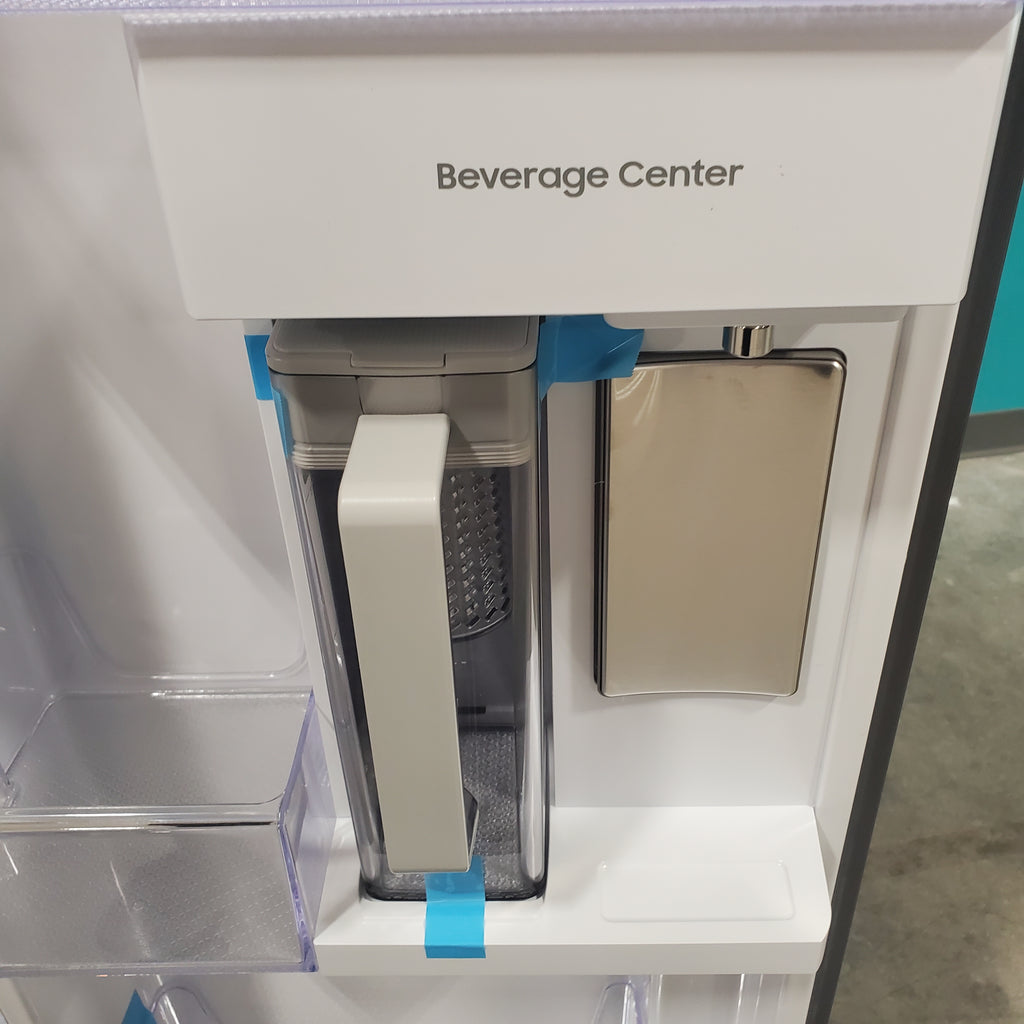 Pictures of Samsung Stainless Steel Bespoke Side-by-Side 28 cu. ft. Refrigerator with Beverage Center™ and Auto Fill Water Pitcher RS28CB7600QLAA - Open Box - Neu Appliance Outlet - Discount Appliance Outlet in Austin, Tx