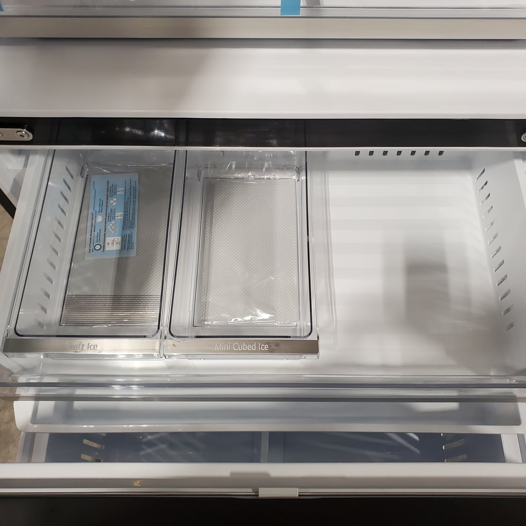 Pictures of LG 26 cu. ft. Smart Counter-Depth MAX French Door Refrigerator with 4 types of ice in PrintProof Black Stainless Steel - 3SD700 - LRYXC2606S- Scratch & Dent (Minor - Neu Appliance Outlet - Discount Appliance Outlet in Austin, Tx