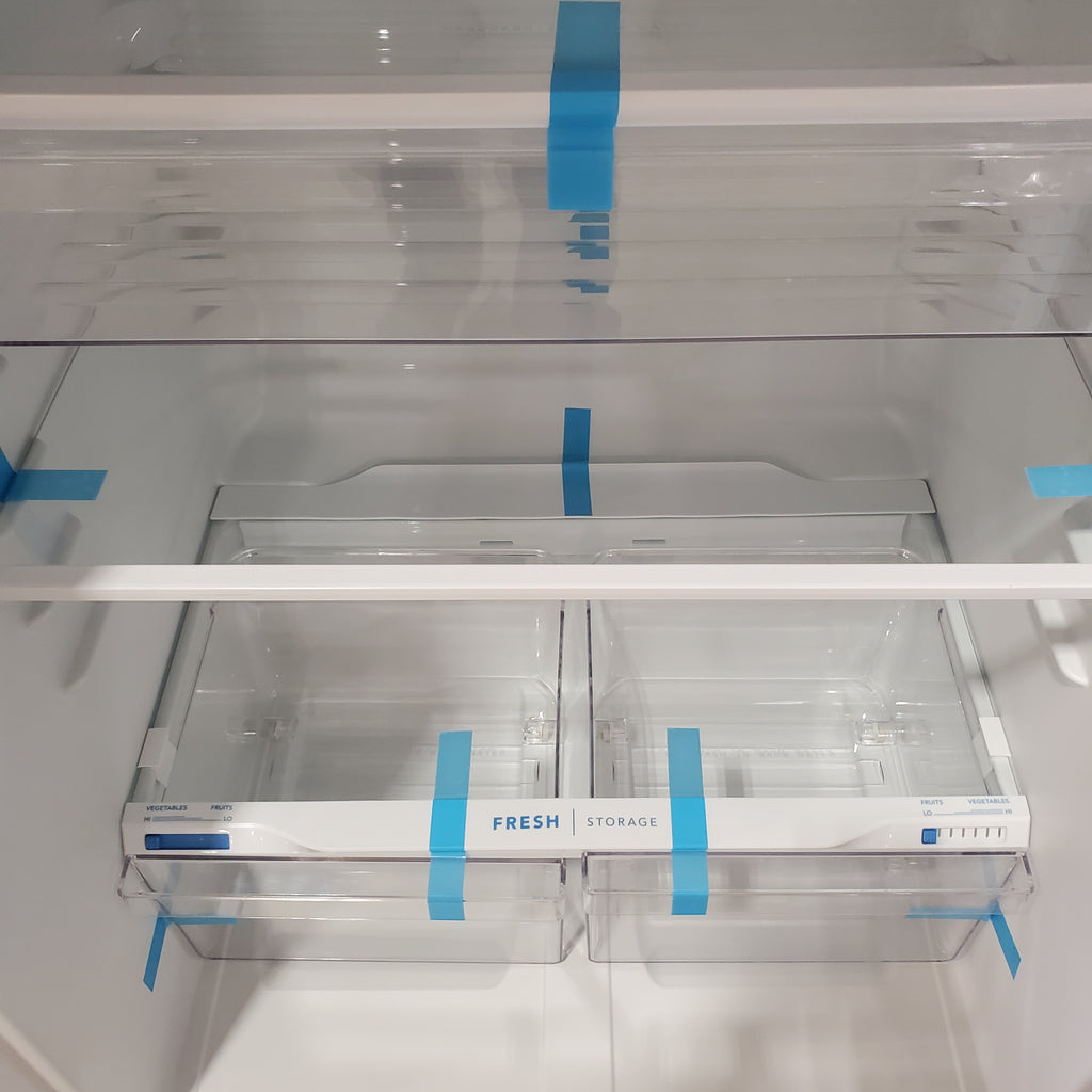Pictures of Frigidaire 30" Wide 20 cu ft Top Freezer Refrigerator with EvenTemp™ Cooling System in Stainless Steel FFTR2045VS - Scratch & Dent (Minor) (Copy) - Neu Appliance Outlet - Discount Appliance Outlet in Austin, Tx