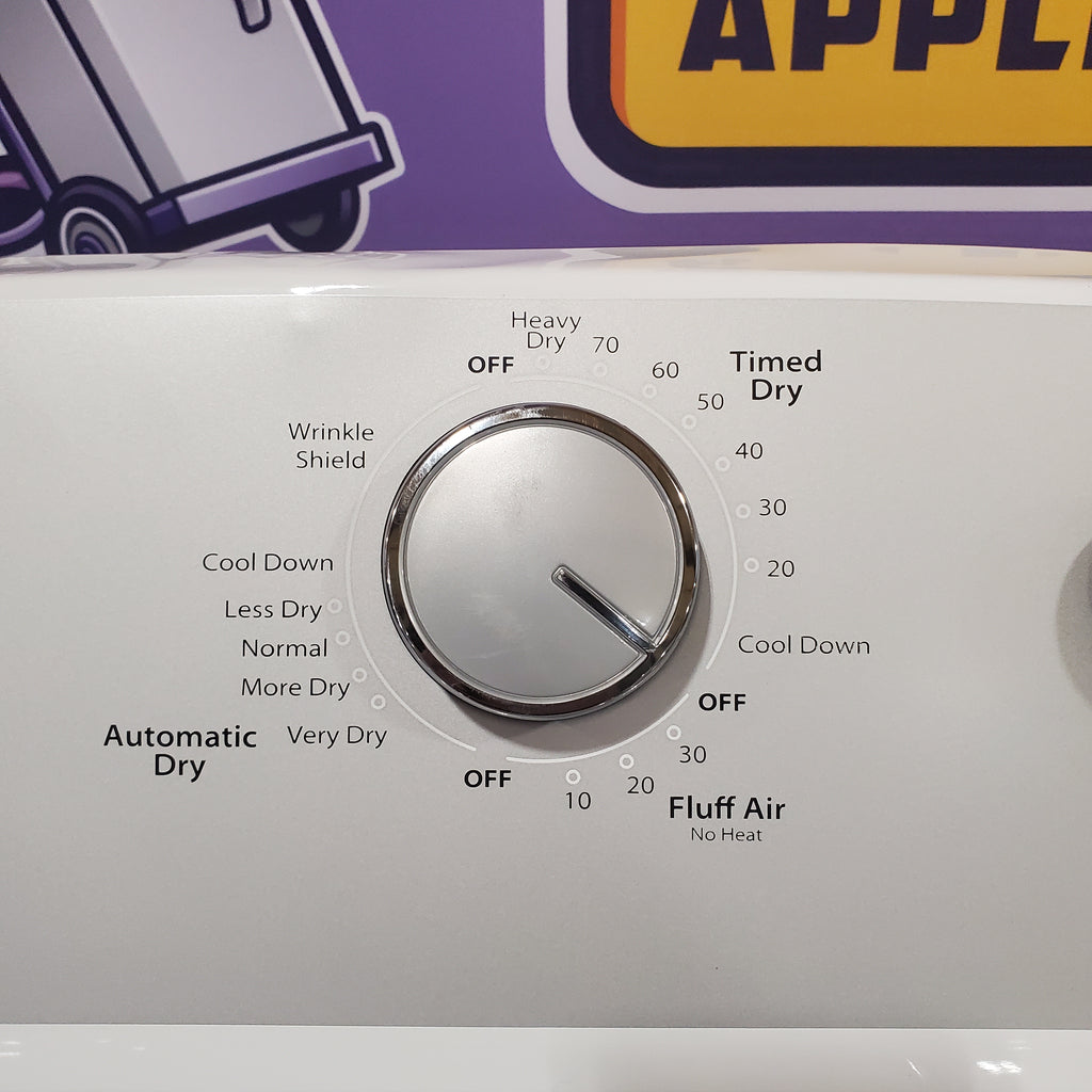 Pictures of Whirlpool White Electric Extra Large 7.0 Cu. Ft. Dryer with Wrinkle Shield 30133SD144 - WED4815EW - Scratch & Dent (Minor) - Neu Appliance Outlet - Discount Appliance Outlet in Austin, Tx