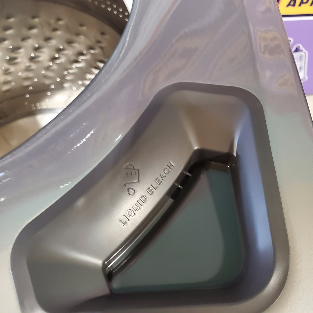 Pictures of Maytag 5.3 cu. ft. Metallic Slate Smart Capable ENERGY STAR Top Load Washing Machine with Extra Power MVW7232HC - Scratch & Dent (Minor) and Maytag 7.4 Cu. Ft. Metallic Slate Electric Dryer with Extra Power MED7230HC - Open Box - Neu Appliance Outlet - Discount Appliance Outlet in Austin, Tx