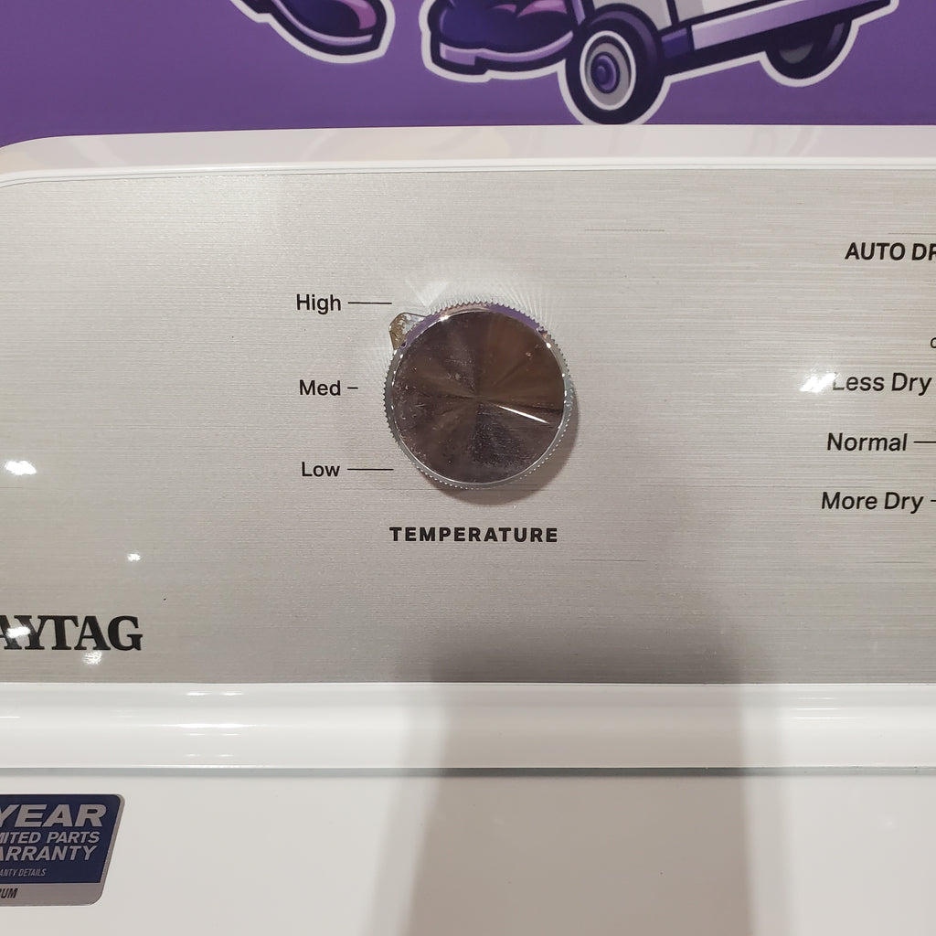 Pictures of Maytag 4.5 cu. ft. Capacity Top Load Washer with Power™ Agitator and Deep Fill MVW4505MW - Scratch & Dent (Minor) and Maytag 7.0 cu. ft. Capacity Top Load Electric Wrinkle Prevent Dryer 16119 - MED4500MW - Open Box - Neu Appliance Outlet - Discount Appliance Outlet in Austin, Tx