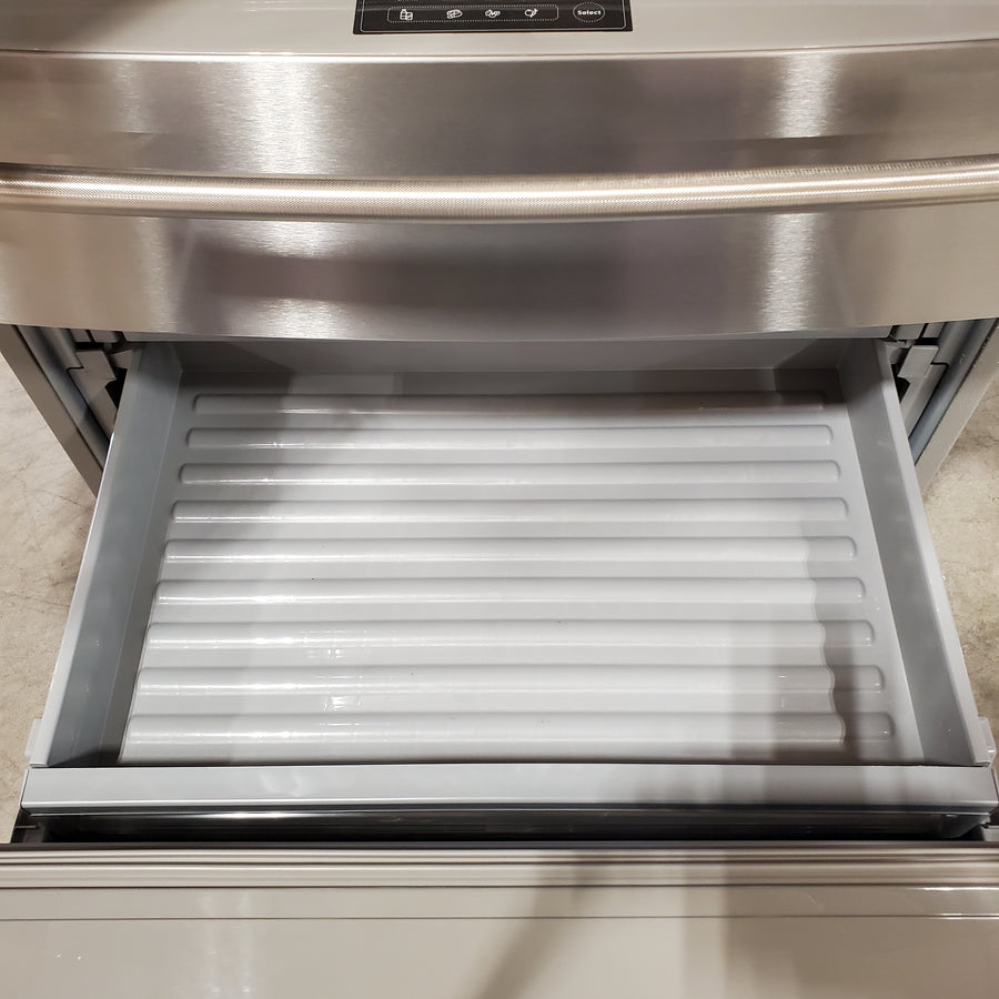 KitchenAid PrintShield Stainless 26.2 Cu. Ft. Multi-Door French Door Refrigerator with Platinum Interior and FreshChill™ Full-Width Refrigerated Drawer 22132SD163 - KRMF536RPS - Scratch & Dent (Minor)