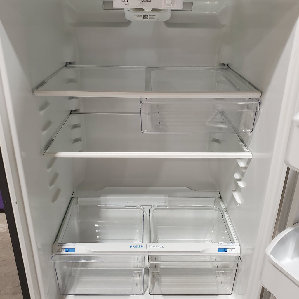 Frigidaire 18.3 cu. ft. 30"  Wide Top Freezer Refrigerator with EvenTemp Cooling System 31135SD266 - FFTR1835VS - Scratch & Dent (Minor)